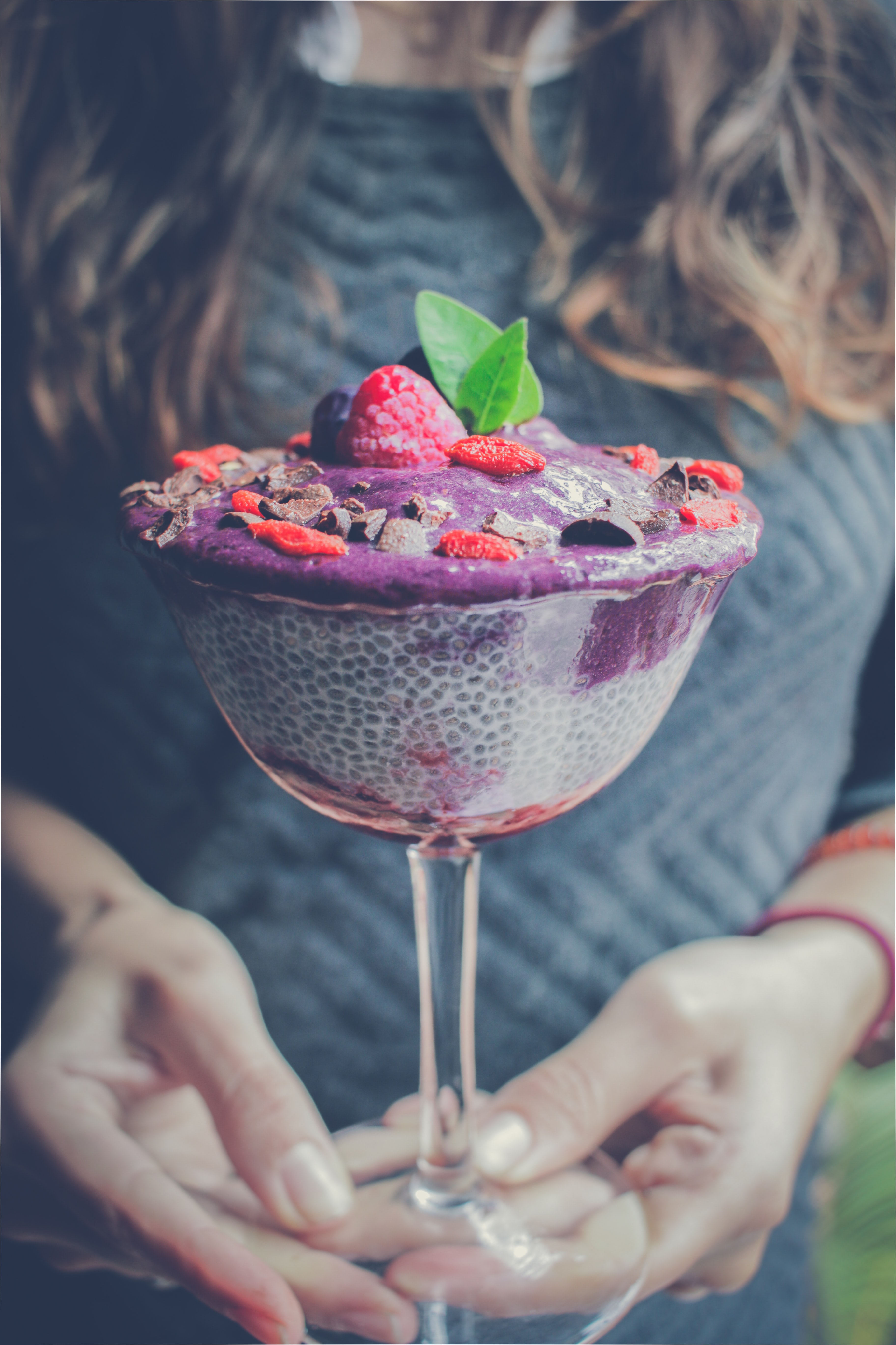 Taça com açai