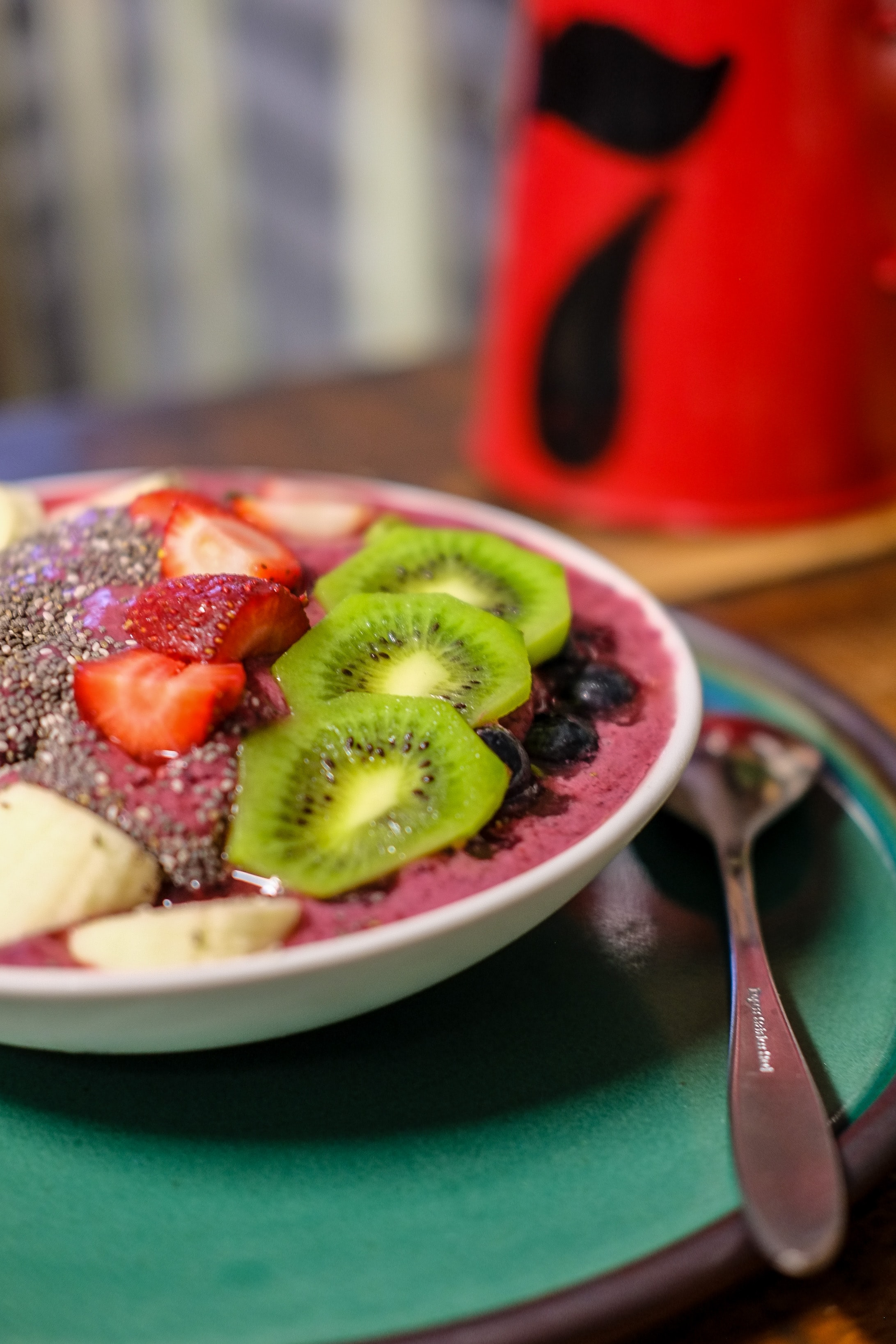 Prato de açai